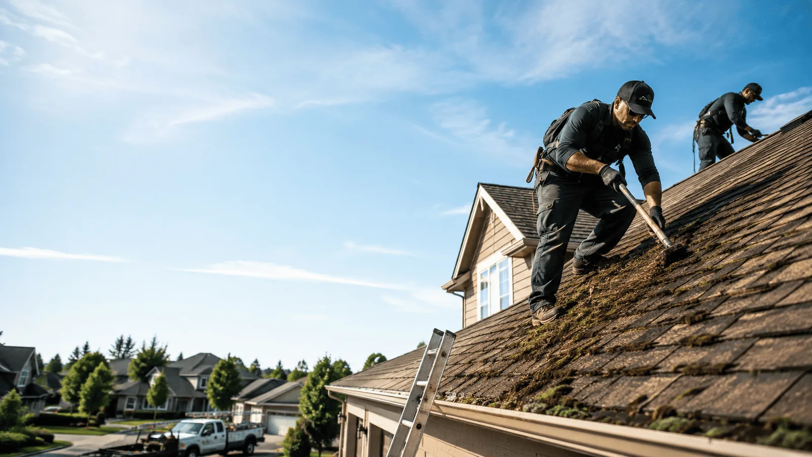 Roof Moss Removal in La Grange, CA near me